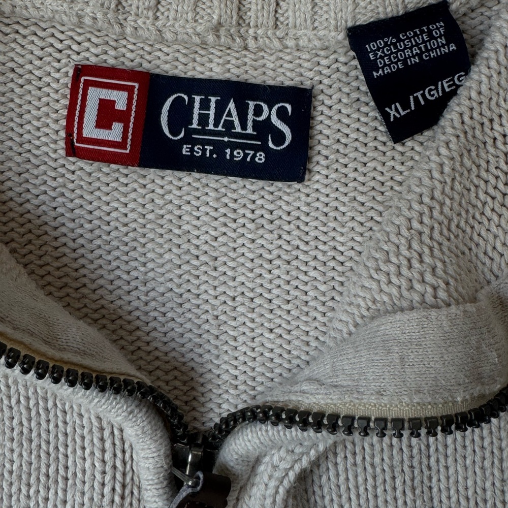 Chaps crew neck sweater - Picture 3 of 5
